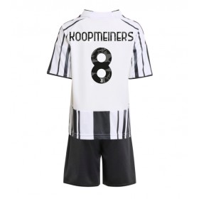 Baby Fußballbekleidung Juventus Teun Koopmeiners #8 Heimtrikot 2025-26 Kurzarm (+ kurze hosen)